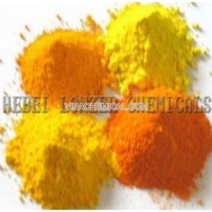 pigment : chrome yellow