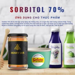 Sorbitol 70% DS dùng cho thực phẩm