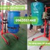 Xe nâng quay đổ phuy 350kg nâng cao 1.4m Niuli