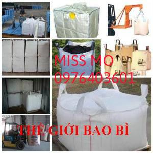 bao jumbo đựng 1 tấn cafe có vách ngăn chống phình