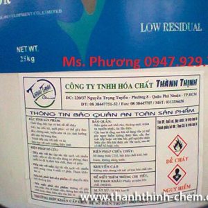 Clorine xử lý nước trong ao