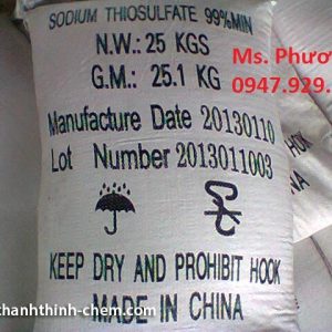 Sodium Thiosulphate (Na2S2O3) dùng trong thủy sản