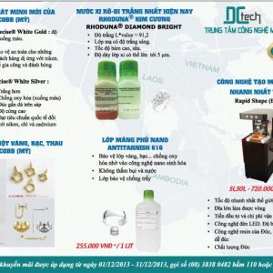 Giá ưu đãi các máy móc ngành sản xuất nữ trang