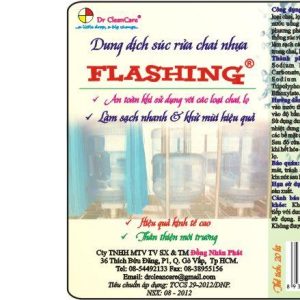 Dung dịch súc rửa chai nhựa
