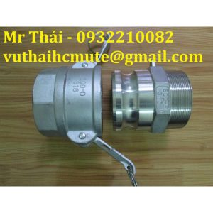 khớp nối nhanh inox, khớp nối nhanh bằng inox