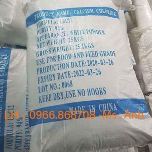 Calcium Chloride 94%.95%,96% – Cacl2 – Canxi Cloru