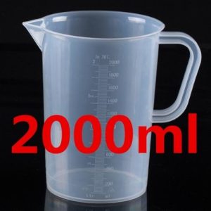Ca nhựa đựng hóa chất chia vạch 2000ml