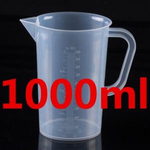Ca nhựa đựng hóa chất chia vạch 1000ml