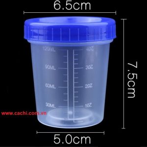 Cốc đựng mẫu 120ml
