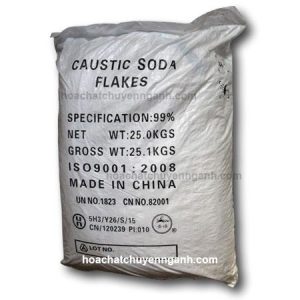 XÚT VẢY COUSTIC SODA FLAKES NAOH 99%