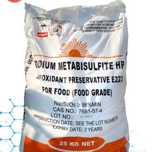 Sodium Metabisulfite HP( GIÁ 9.000 VNĐ/KG)