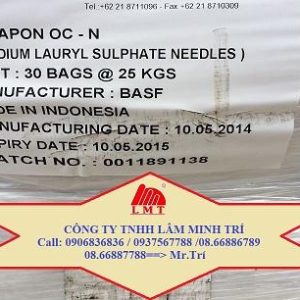 SODIUM LAURYL SULFATE