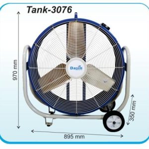 Quạt công nghiệp để sàn Dasin Tank-3076