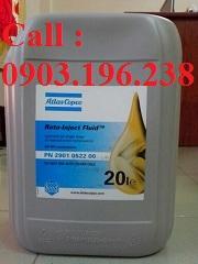 Dầu máy nén khí Atlas copco thùng xám 4000h