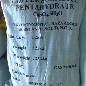 Sunfat đồng CuSO4 25% (Copper Sunfate Pentahydate)