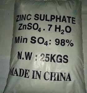 ZnSO4  -   ZINC   SULPHATE