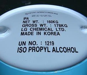 giá ISOPROPYL ALCOHOL IPA