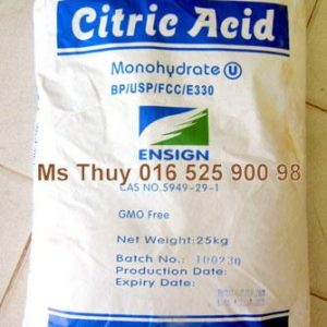 ACID CHANH - ACID CITRIC