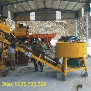 Dây chuyền sản xuất gạch không nung , máy ép gạch