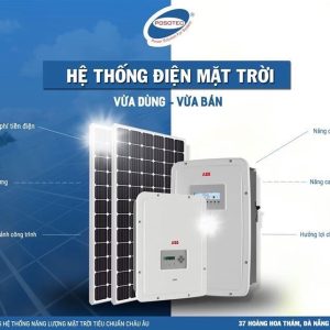 Hệ thống năng lượng mặt trời hòa lưới.